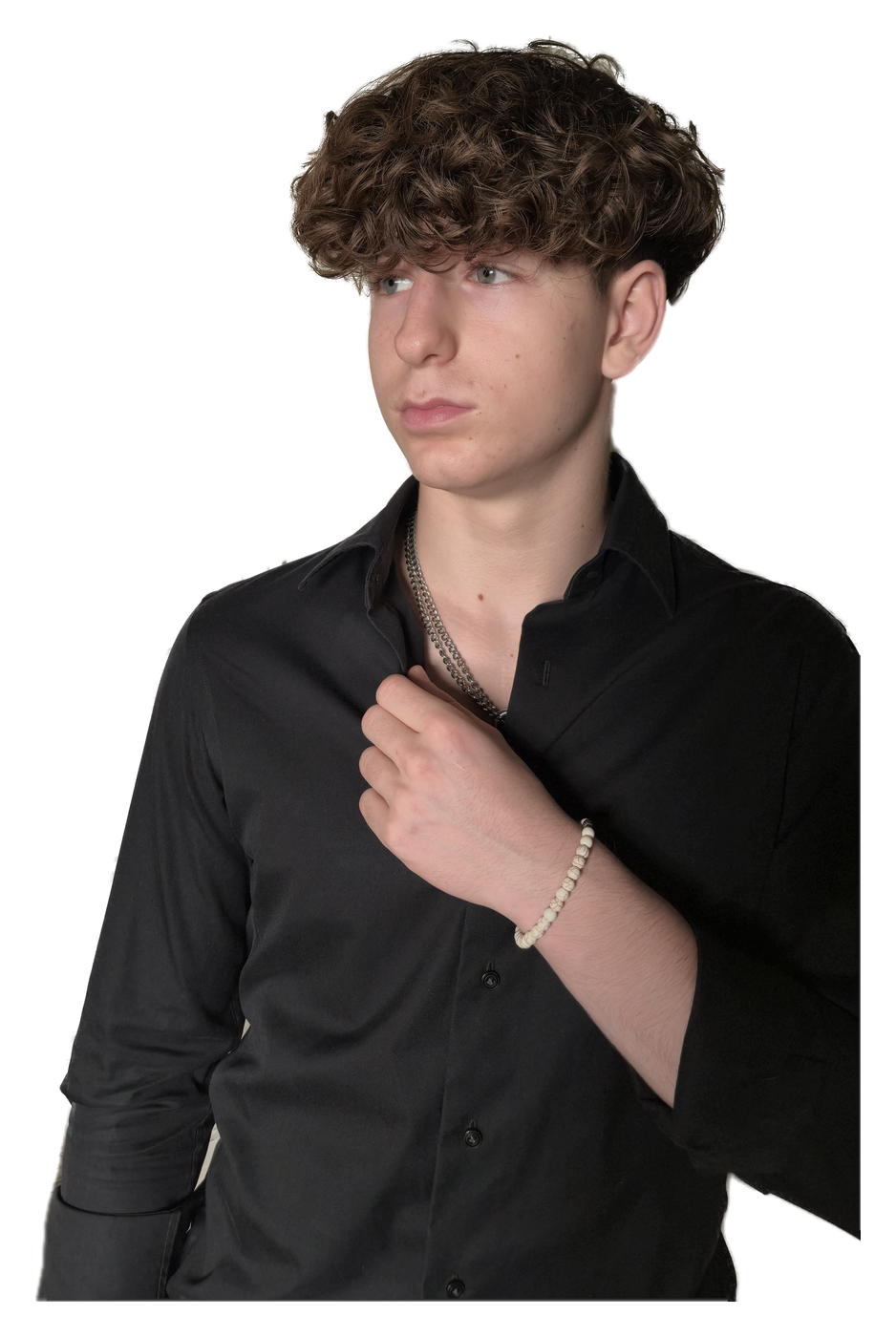 Anton, decupat ca un sticker